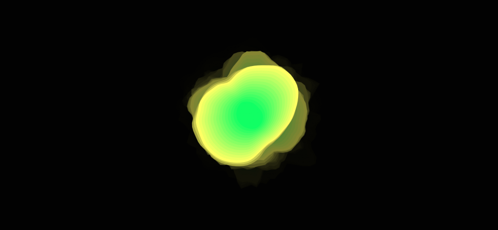 Perlin Noise Blob & Mikrofon, Bild 2